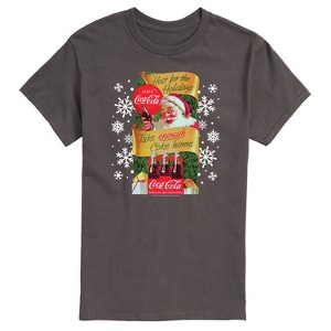 Men's - Coca Cola - Host the Holidays Short Sleeve Graphic T-Shirt - 1 of 4