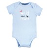 Hudson Baby Infant Boys Cotton Bodysuits, Rad Like Dad - 4 of 4