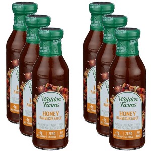 Walden Farms Sauce Honey Barbeque - Case of 6 - 12 oz - 1 of 2