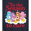 Men's - Care Bears - Christmas Tis The Season To Care Graphic Fleece Sweatshirt - 2 of 4