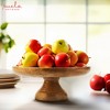 Wood Decorative Bowl - Footed and Oblong - 4 of 4