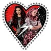 Boy's Descendants: The Rise of Red Bridget and Daughter Photo Heart T-Shirt - 2 of 4