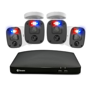 Swann DVR Security System, SWPRO Square Home Bullet Camera, 85680 Hub - 1 of 4