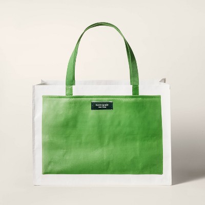 Large Tote Bag - kate spade new york x Target Green/White