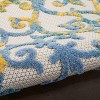 Nourison Aloha Contemporary Scroll Outdoor Rug - 4 of 4