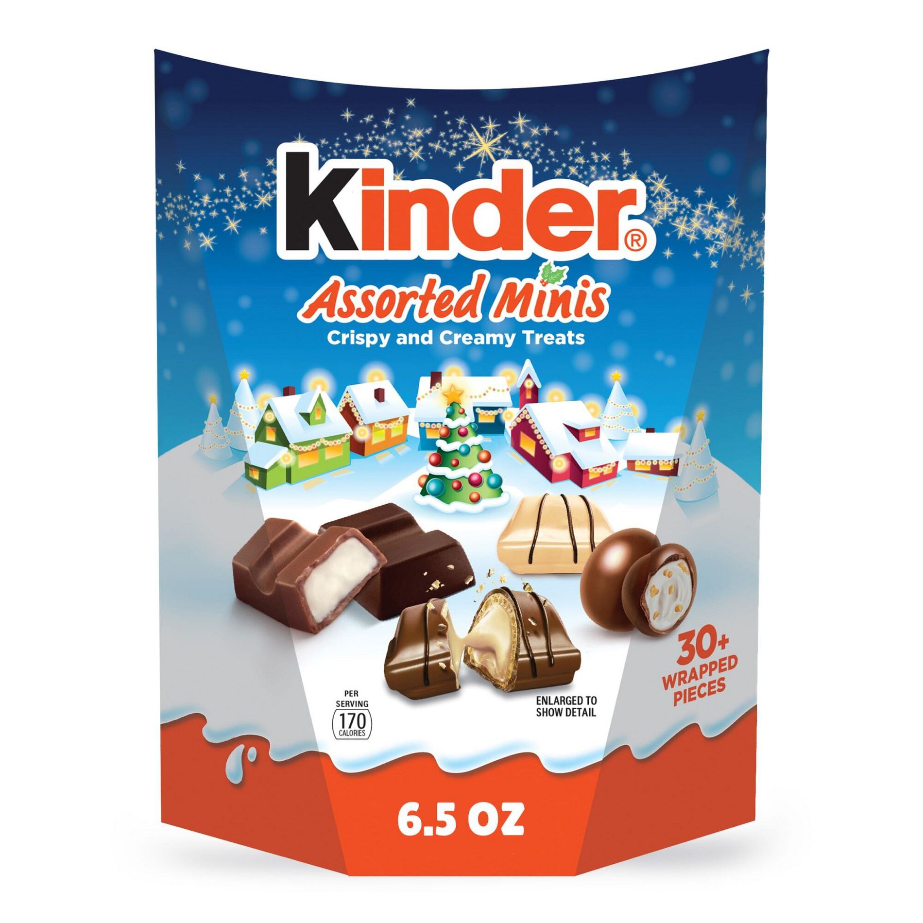 Kinder Assorted Christmas Chocolates - 6.5oz