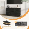 CENGHU Dresser for Bedroom, Fabric Dresser Storage Tower with 5 Drawers, Chest of Drawers with Fabric Bins for Closet, Living Room, Hallway - 3 of 4