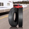 Heavy Duty 14" Trailer Tires, 6PR Load Range C, Durable Replacement for Boat/Camper/Utility Trailers - 3 of 4