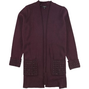 Alfani Womens Embellished Cardigan Sweater - 1 of 2