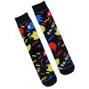 Sonic The Hedgehog Socks Men's Retro 90s Designs 3 Pairs Mid-Calf Crew Socks - 2 of 4