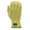 G & F Products Cut Resistant Kevlar Knit Gloves Medium Yellow (1678M) - 3 of 4