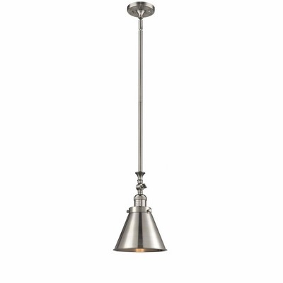 Appalachian - 1 Light Stem Hung Tiltable Mini Pendant In Traditional Style-13 Inches Tall and 8 Inches Wide