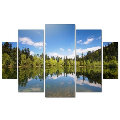 5pc Lake Maix by Philippe SainteLaudy - Trademark Fine Art