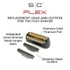 StyleCraft Replacement Flex Foil Shaver Cutter Blades Compatible with Flex Shaver only - 4 of 4