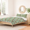 Little Arrow Design Co watercolor rudolf Duvet Cover + Pillow Sham(s) - Deny Designs - 2 of 4