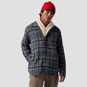 Backcountry, Venture Stretch Flannel Shacket - Men's, Turbulence Plaid, M - 1 of 4