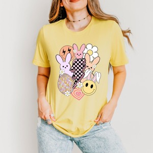 Simply Sage Market Retro Easter Collage Short Sleeve Tee - 1 of 4