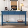 NicBex Minimalist Elegant Console Table,Narrow Entryway Table with Sleek Top,Foyer Tables for Entryway,Hallway,Living Room,Corridor,Study - 2 of 4