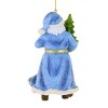 Roman 5.0 Inch Blue Santa Christmas Tree Ornament , Staff Wreath Tree Book (1PC) - 2 of 3