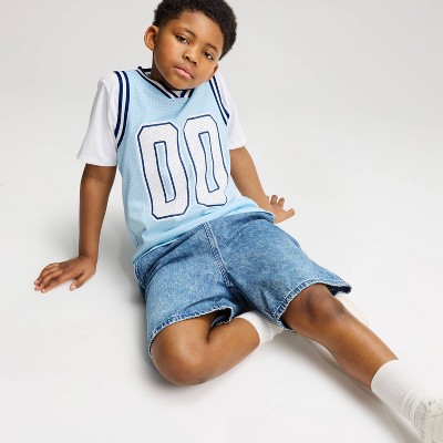 Детские Cat & Jack Boys' Jersey Tank Top - Cat & Jack™ Blue S — фото 3