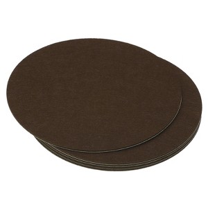 Unique Bargains Soft Felt Scratch Resistant Adhesive Non Slip Furniture Floor Pads 5 Pcs - 1 of 4