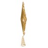 Kurt Adler 16-Inch Pearl and Gold Shimmer 8-Point Star Tree Topper - 2 of 4