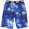 Seven Times Six Star Wars Boys' Youth Starfighter Spaceships Pajama Sleep Shorts Multicoloured - 2 of 4