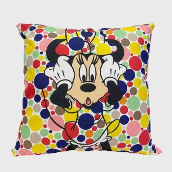 Disney 18" x 18" Minnie Mouse Canvas Outdoor Throw Pillow
