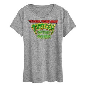 Women's - Teenage Mutant Ninja Turtles - Movie Logo Short Sleeve Graphic T-Shirt - 1 of 4