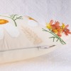 Unique Bargains Embroidered Floral Throw Floral Pattern Pillow Cases 2 Pcs - 4 of 4