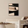 Art Remedy Maderas Texture Modern Minimal Abstracts Framed - 2 of 4