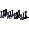 Mio Marino Men's Modern Collection Dress Socks 12 Pack - 4 of 4
