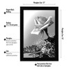 Americanflat 12x18 Poster Frame with Polished Plexiglass - Epic Collection - Gallery Wall Frames with Engineered Wood - Black - 2 of 4