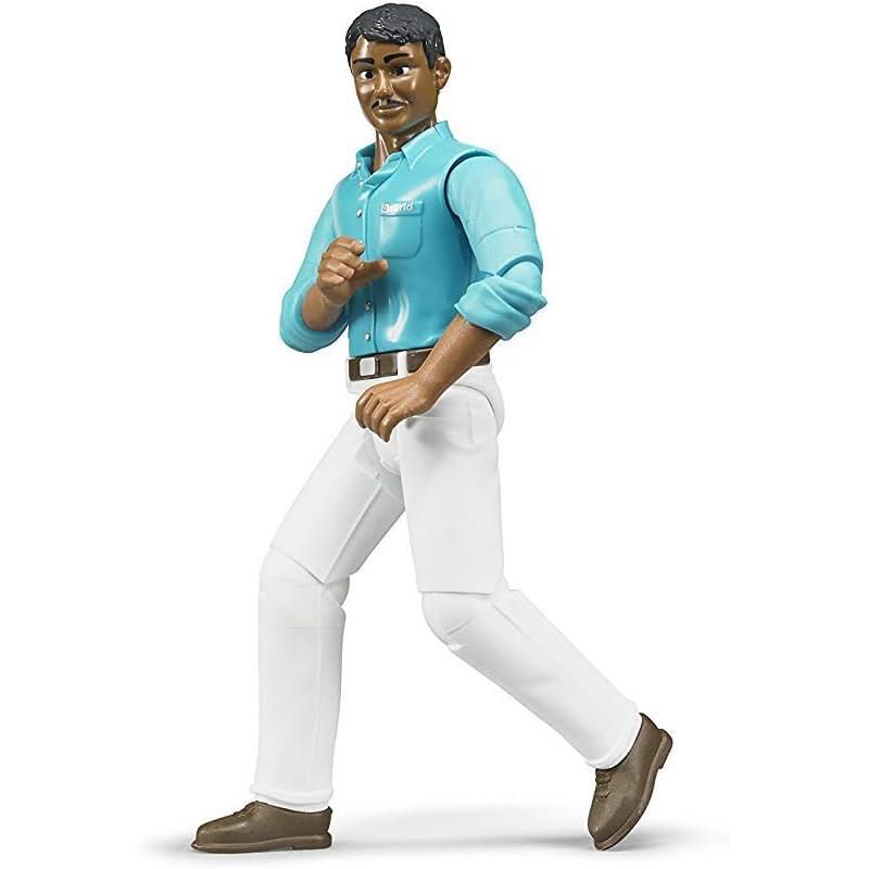 Bruder Man Action Figure with White Jeans, 3 of 4