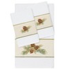 Linum Home Textiles 100% Turkish Cotton PIERRE Embellished Towel Set - 2 of 2