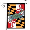 Briarwood Lane Garden Flag 12x18 For Outdoor Maryland Crabs Summer For Summer Garden Flag Flags For Outside - 2 of 4