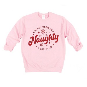 Simply Sage Market Women's Graphic Sweatshirt Proud Member Naughty Club - 1 of 4