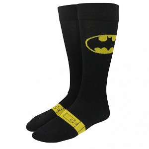 Mens Batman Utility Belt Crew Socks - 1 of 3