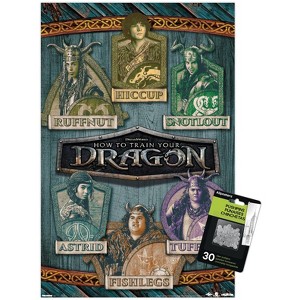 Trends International How To Train Your Dragon (2025) - Grid Unframed Wall Poster Prints - 1 of 4