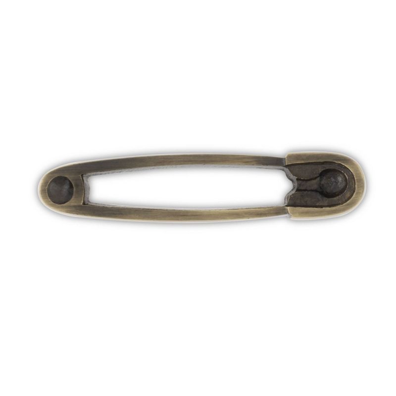 Dritz Brass Safety Pin Pull Antique Brass, 1 of 6