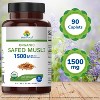 Brieofood Organic Safed Musli 1500mg, 45 Servings, Vegetarian, Gluten Free, 90 Vegetarian Tablets - 3 of 4
