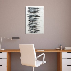 iCanvas Shading in Black by Shawn Jacobs Canvas Print Wall Art - 1 of 3