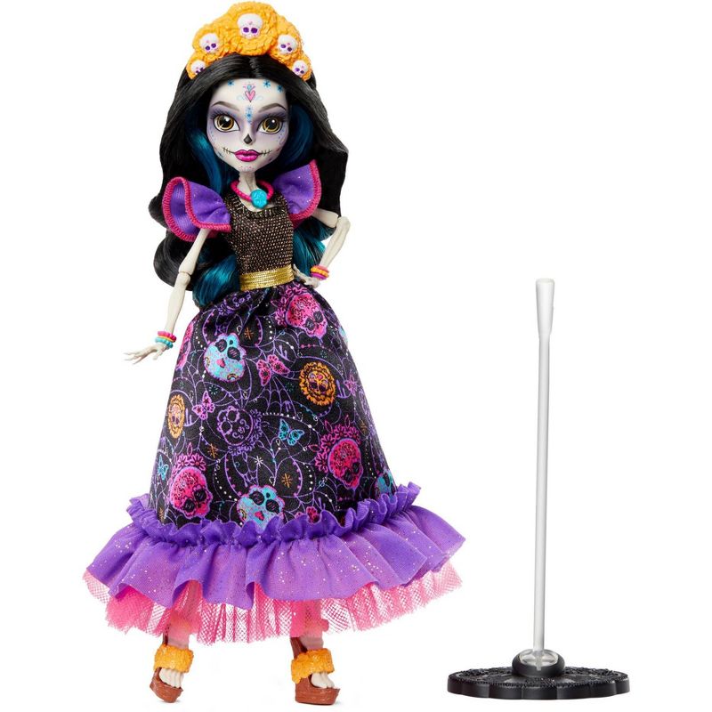 Monster High Howliday Dia De Muertos Skelita Calaveras Fashion Doll, 6 of 11