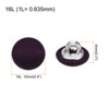 Unique Bargains Round Fabric Cloth Covered Sewing Buttons for Suits Dress 10 Pcs - 2 of 4