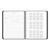 Contempo Lite Academic Year Weekly/Monthly Planner, 8.75 x 7.87, Black Cover, 12-Month (July to June) 2024 to 2025 - 3 of 4