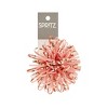 4.5" Tinsel Bow with Pom Poms Pink - Spritz™: Gift Wrapping Accessory for All Occasions, Decorative Birthday Bow - 2 of 3