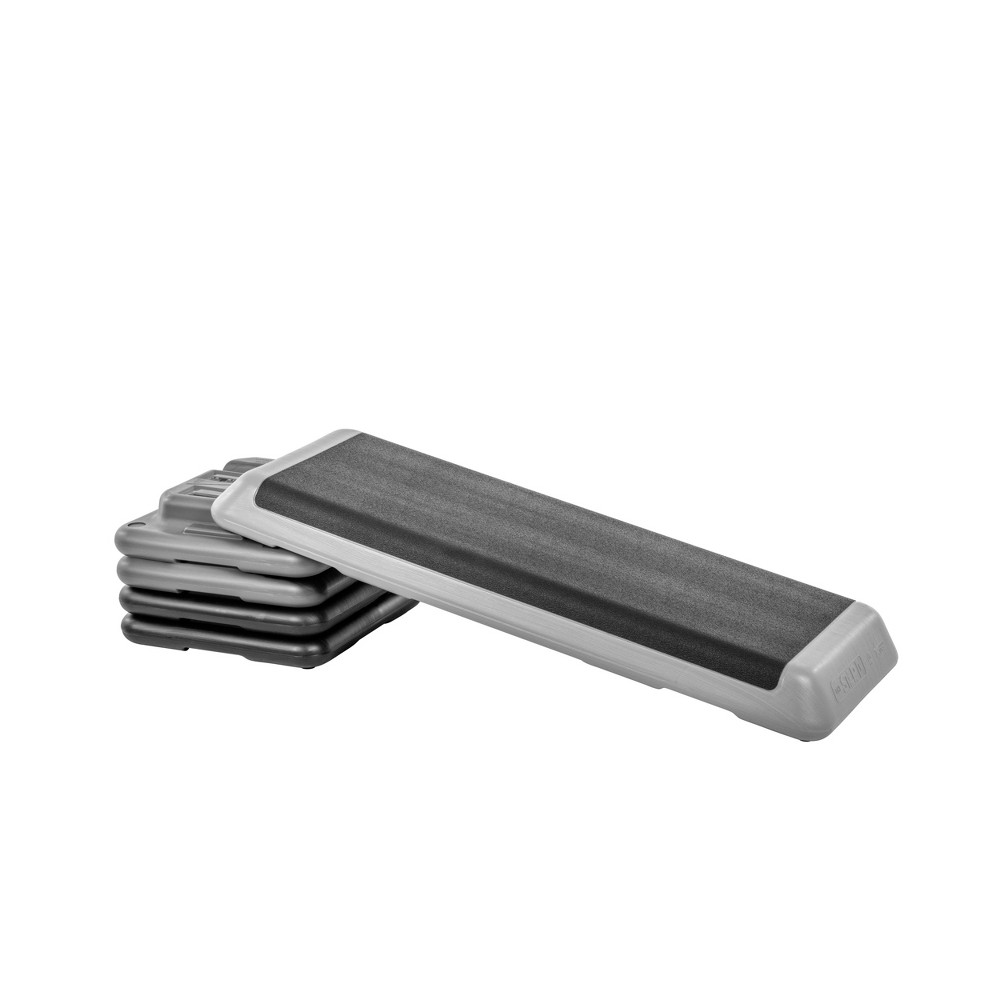Escalade Sports Health Club Freestyle Aerobic Platform Step Deck - Gray