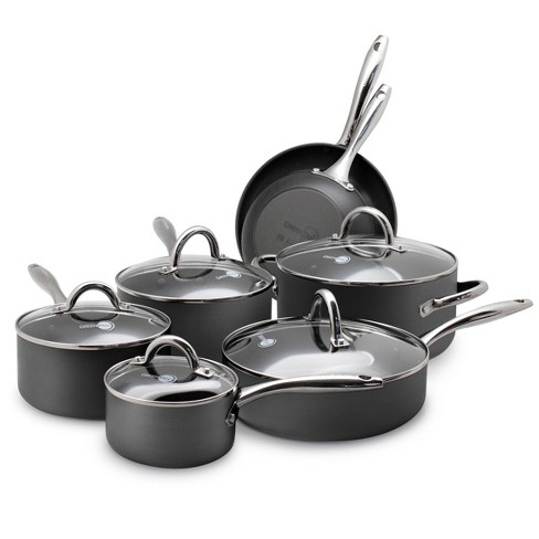 GreenPan Swift Collection Ceramic Nonstick Cookware Set - Shop Cookware  Sets at H-E-B