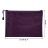 Unique Bargains Waterproof Cloth Zipper Home Office Travel File Bags 10 Pcs - 2 of 4