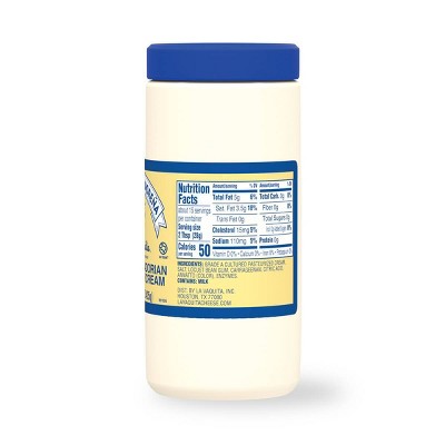 La Vaquita Crema Salvadorena Sour Cream - 15oz